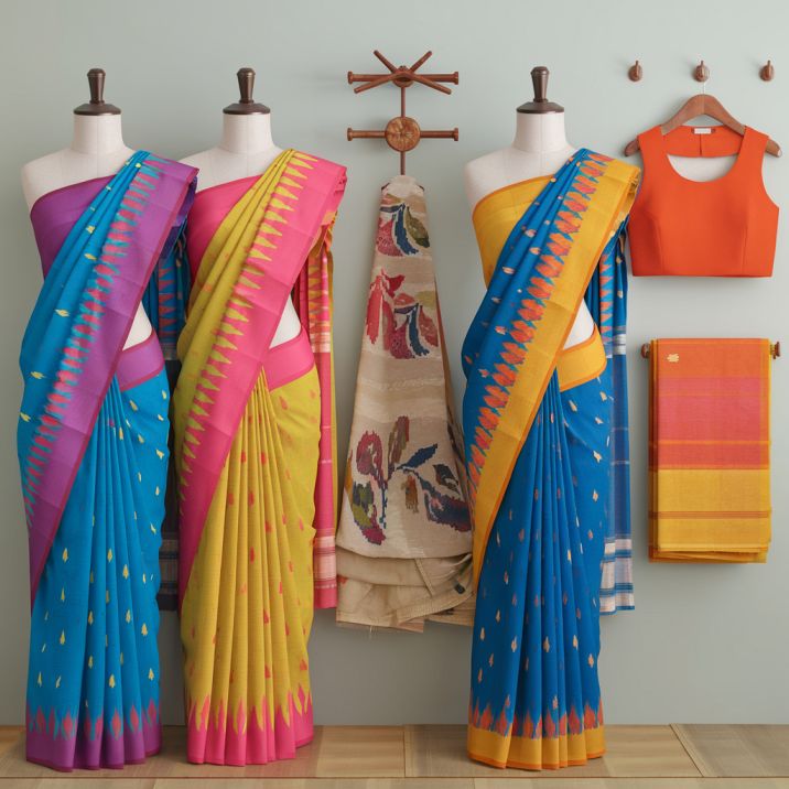 Capsule Wardrobe with Pasapalli Saree