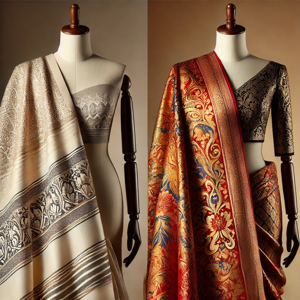 Cotton vs. Silk Sarees