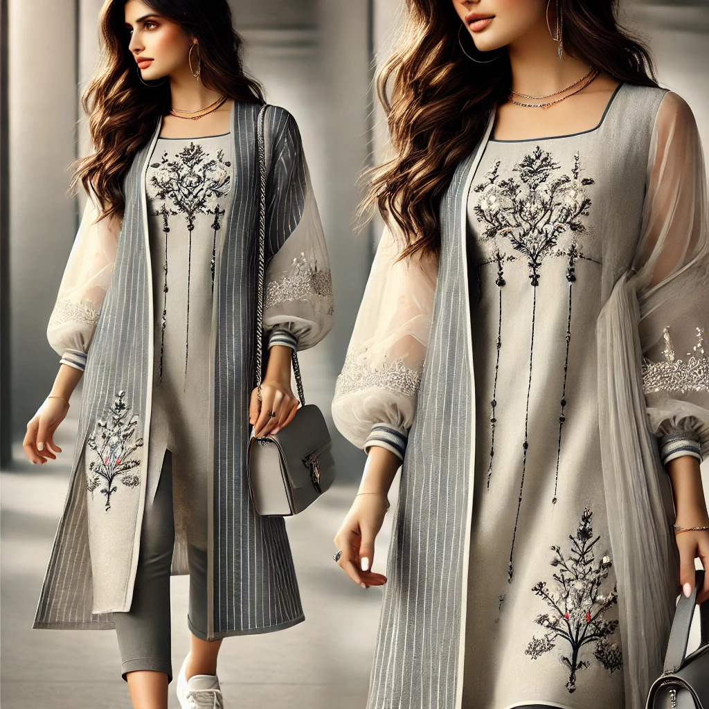 Fashion Fusion Styling Kurtis with Shrugs and Jackets