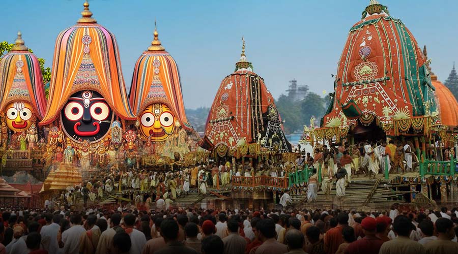 Rath Yatra Festival Celebrated in India