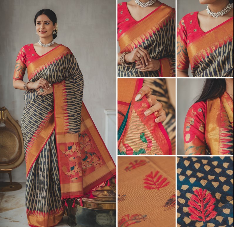 The Art of Draping And Styling a Kotpad Saree