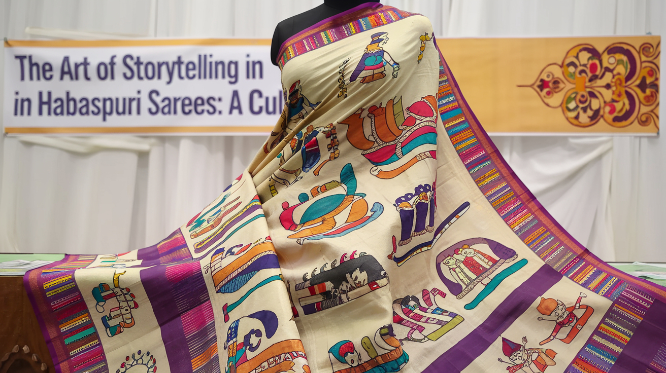 The Art of Storytelling in Habaspuri Sarees A Cultural Legacy