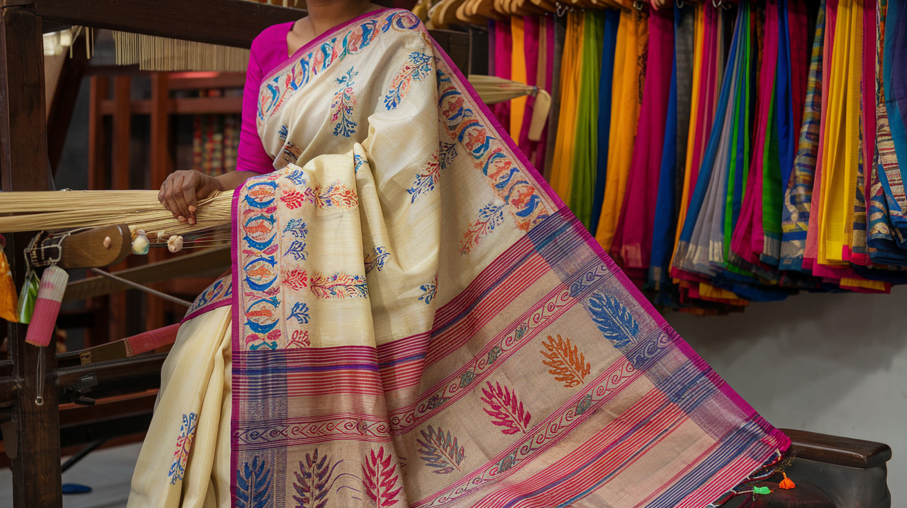 The Artistry Behind Pasapalli Sarees