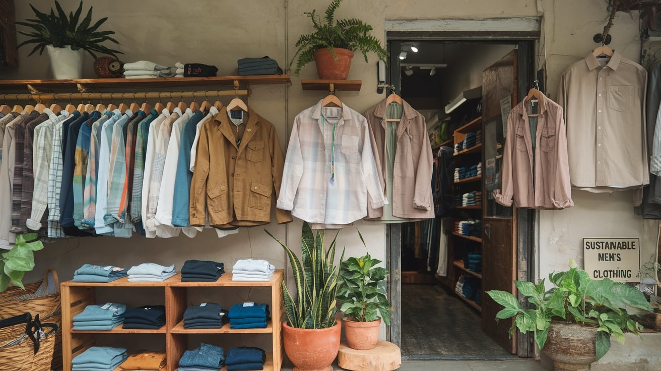 Sustainably Shop for Men's Clothing