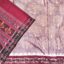 Beige and Chocolete Brown Sambalpuri Handwoven Cotton Saree 1