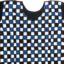 Blue, White and Black Sambalpuri handwoven cotton Kurti 1