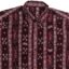 Chocolate Brown Half-sleeve Sambalpuri Cotton Shirt