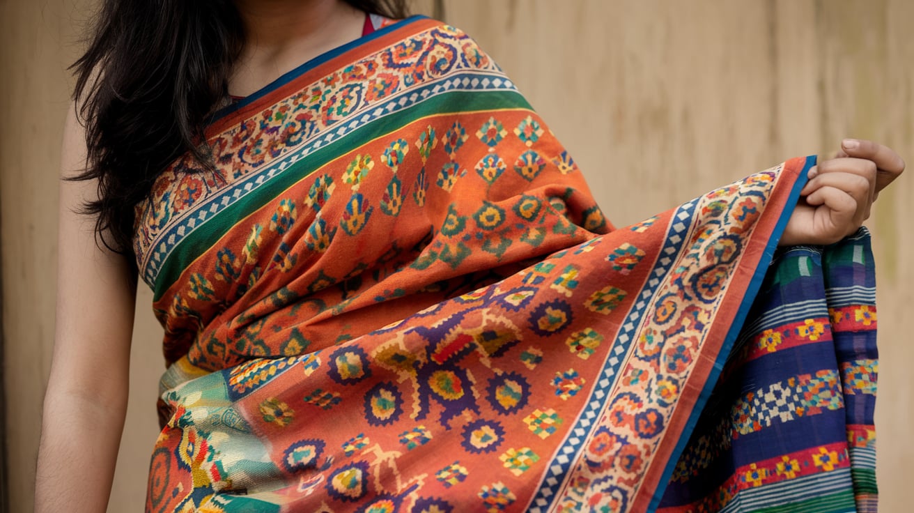 Choose the Right Fabric for Boita Saree