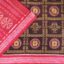 Coffee Brown and Maroon Sambalpuri Handwoven Cotton Saree 1