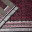 Regal Damask Black and Maroon Sambalpuri Ikat Cotton Saree 1