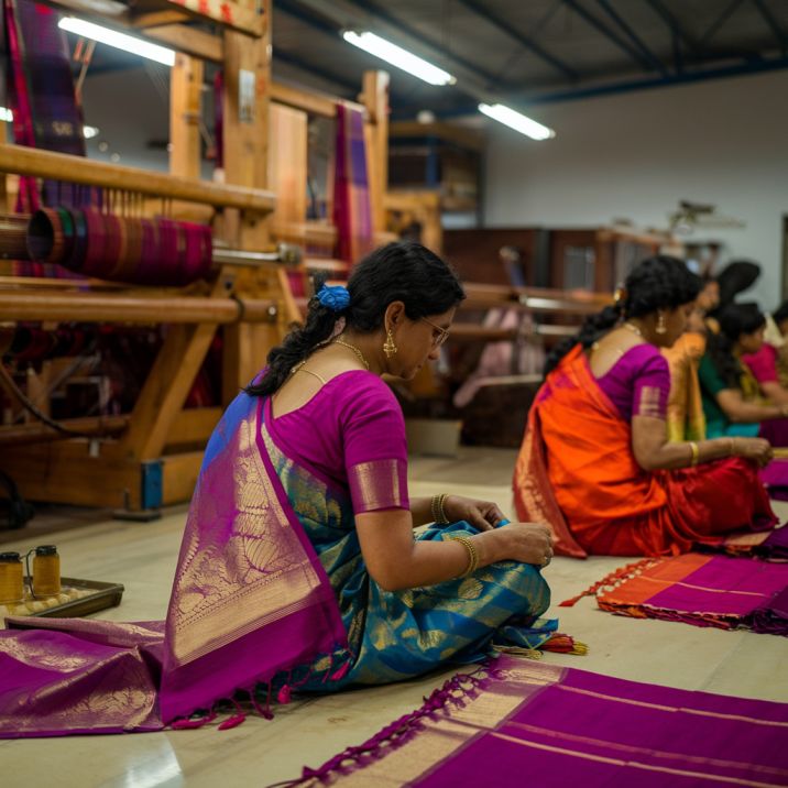 Bichitrapuri Sarees Artisans