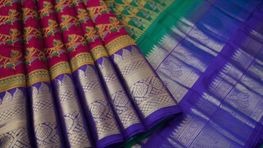 Color Palette of Bichitrapuri Sarees