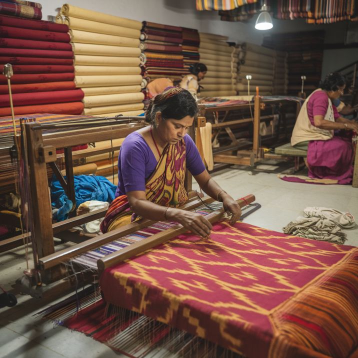 Life of a Weaver in Odisha