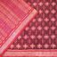 Red, White, and Maroon Sambalpuri Handwoven Cotton Saree 1