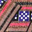 Royal Blue, Black, and Red Sambalpuri Handwoven Cotton Saree Pasa 1