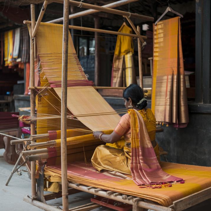 Craft of Traditional Saree Manufacturing