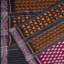 Plum Purple and Metal Black Sambalpuri Cotton Saree 1